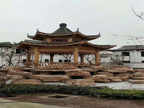 古建凉亭|北京北欧赤松防腐木芬兰松南方松板材